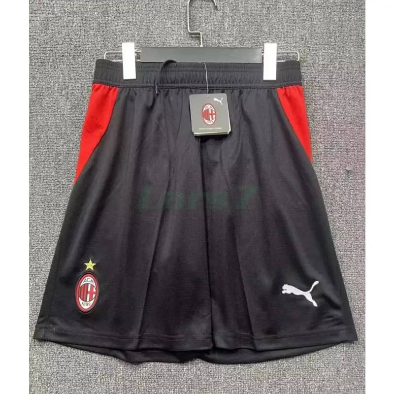 Pantalón Corto AC Milan 1ª Equipación 2026/2027 Negro