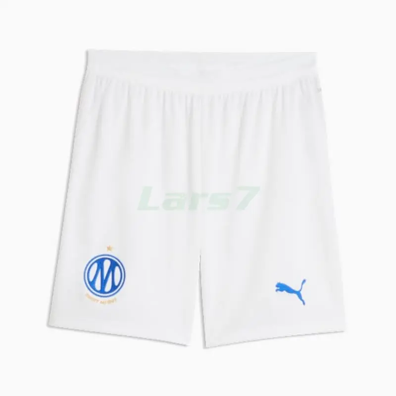 Pantalón Corto Olympique Marsella 1ª Equipación 2026/2027 Blanco