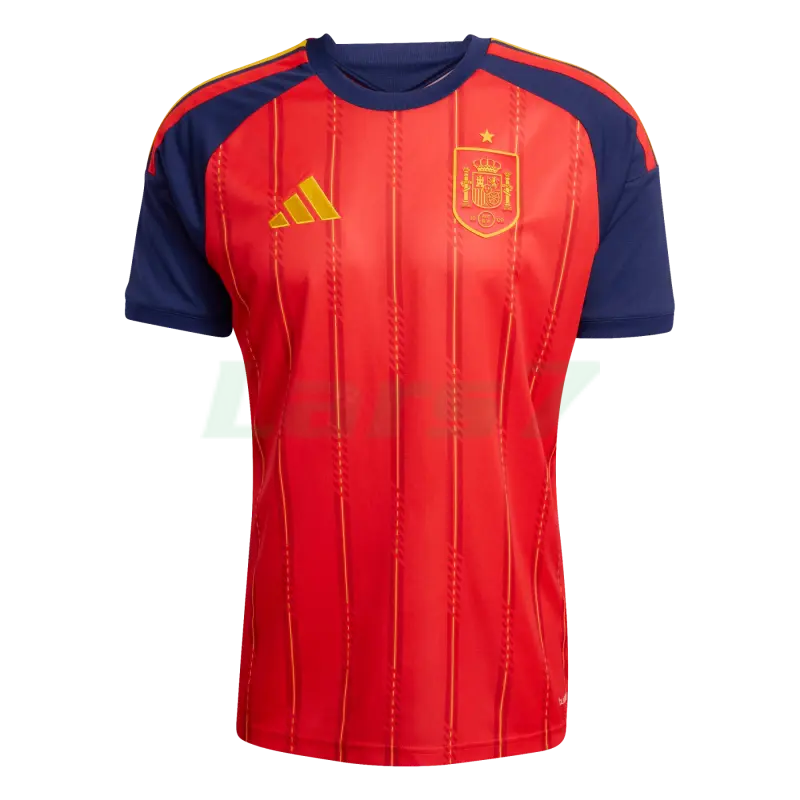 Camiseta España 1ª Equipación Mundial 2026 Rojo/Azul Edición Campeones