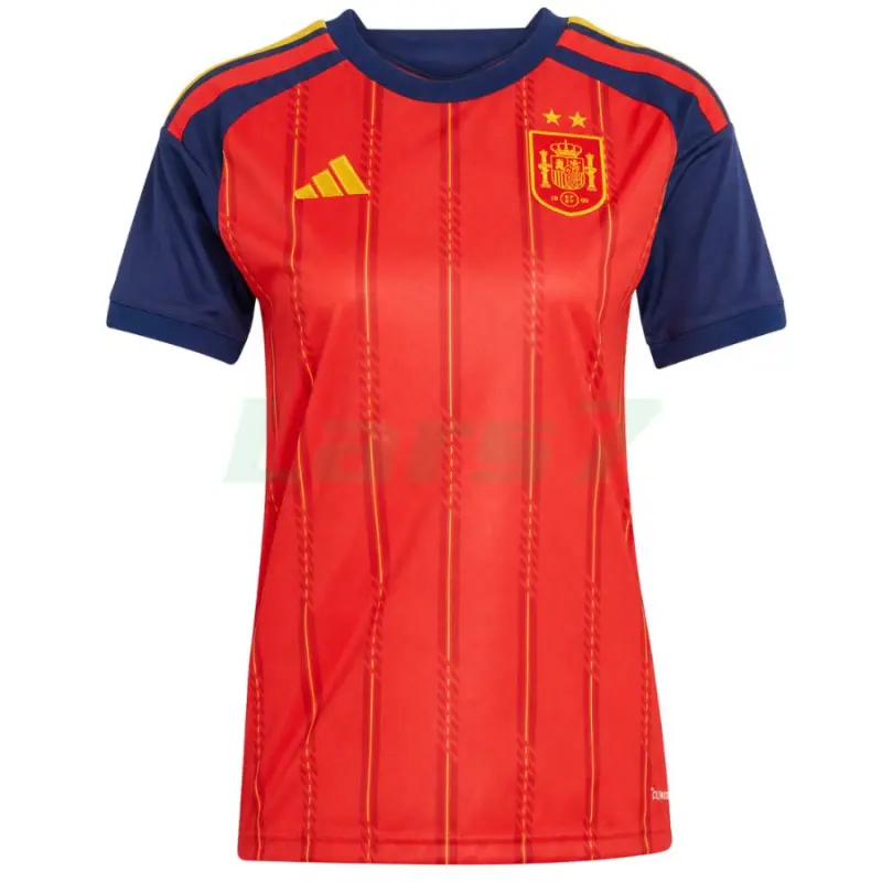 Camiseta España 1ª Equipación Mundial 2026 Rojo/Azul Mujer 2 Estrellas