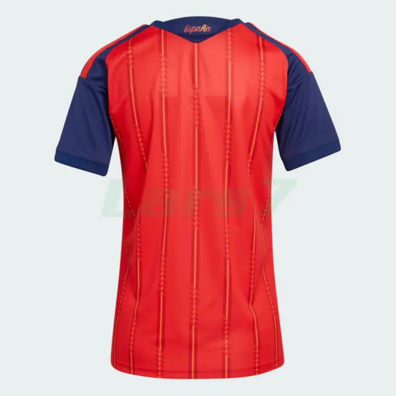 Camiseta España 1ª Equipación Mundial 2026 Rojo/Azul Mujer 2 Estrellas
