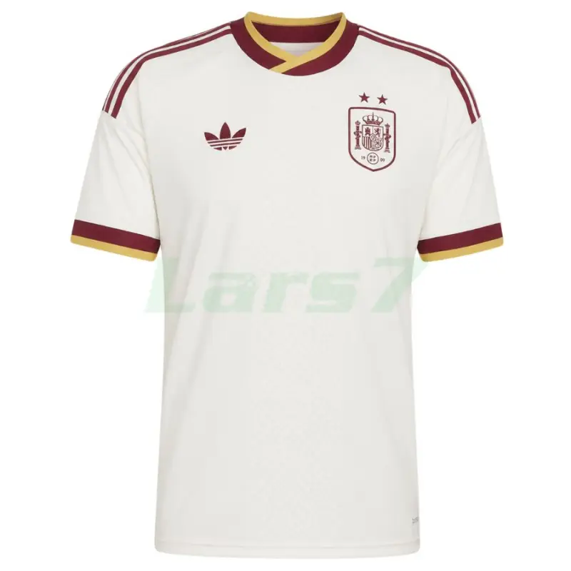 Camiseta España 2ª Equipación Mundial 2026 Blanco 2 Estrellas