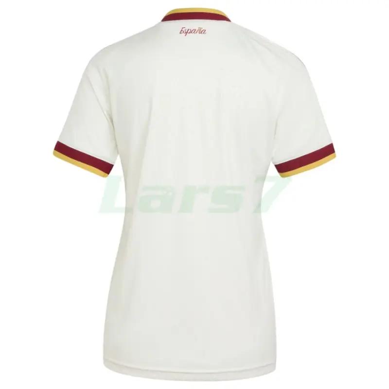 Camiseta España 2ª Equipación Mundial 2026 Blanco Mujer 2 Estrellas
