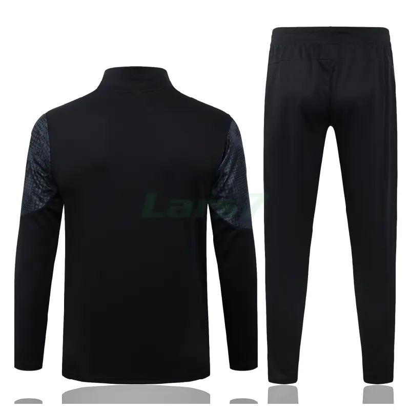 Chandal AC Milan 2025/2026 Negro con Estampado en Manga