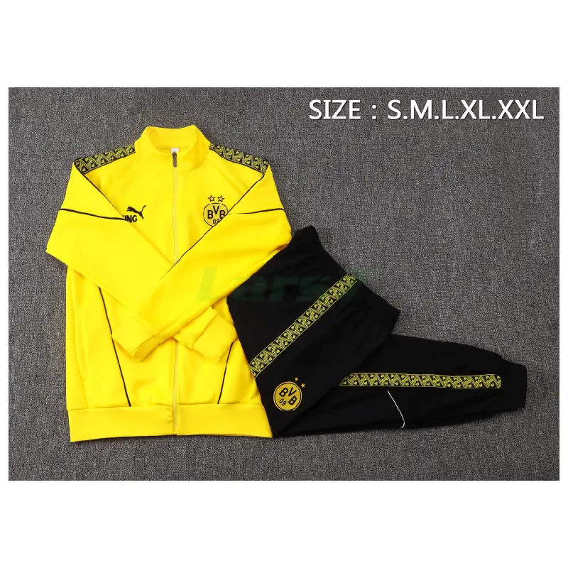 Chandal Borussia Dortmund 2025/2026 Amarillo con Estampado en Manga