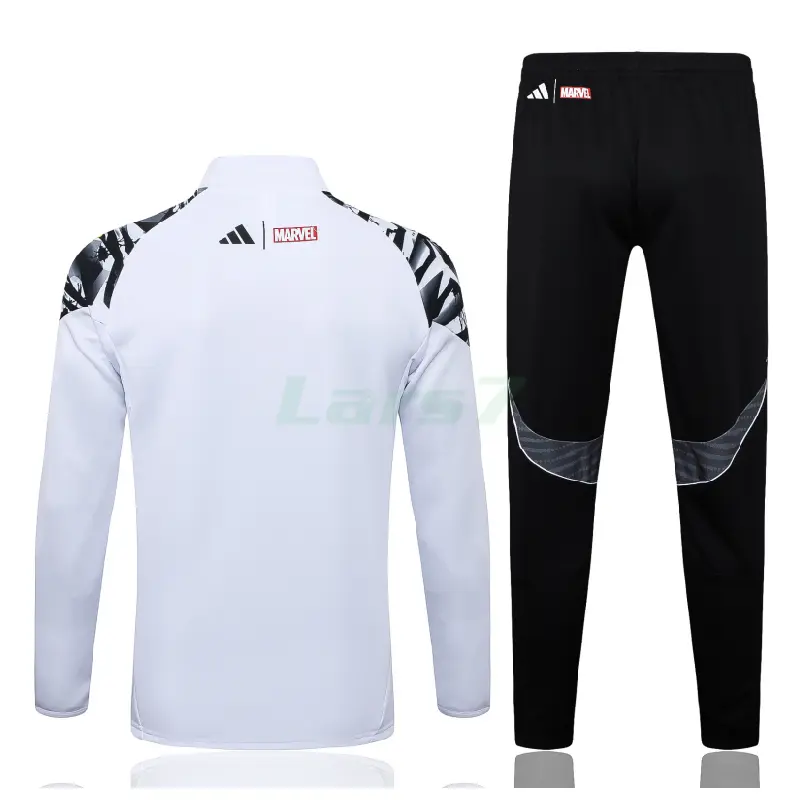 Chandal Real Madrid 2025/2026 Blanco con Estamapdo de Marvel