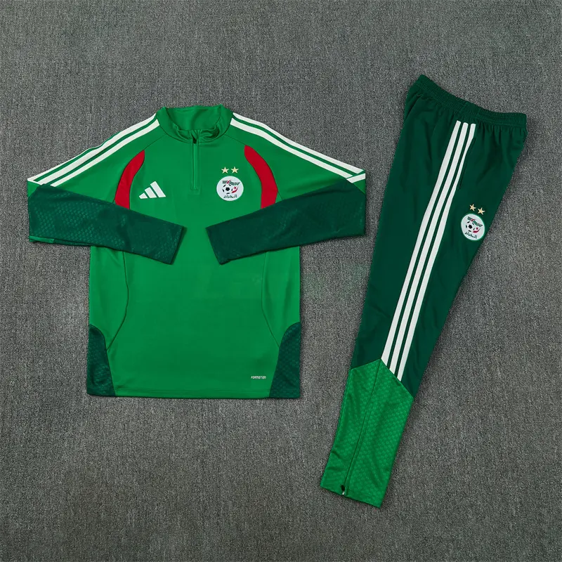 Sudadera de Entrenamiento Argelia 2026 Kit Verde