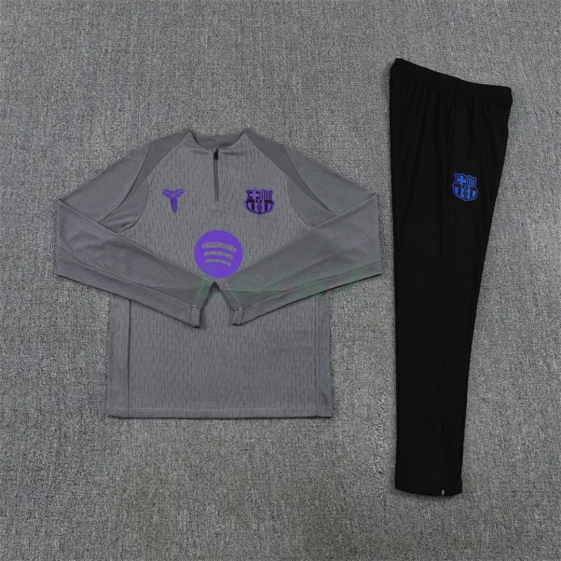 Sudadera De Entrenamiento Barcelona x Kobe Bryant 2025/2026 Kit Gris