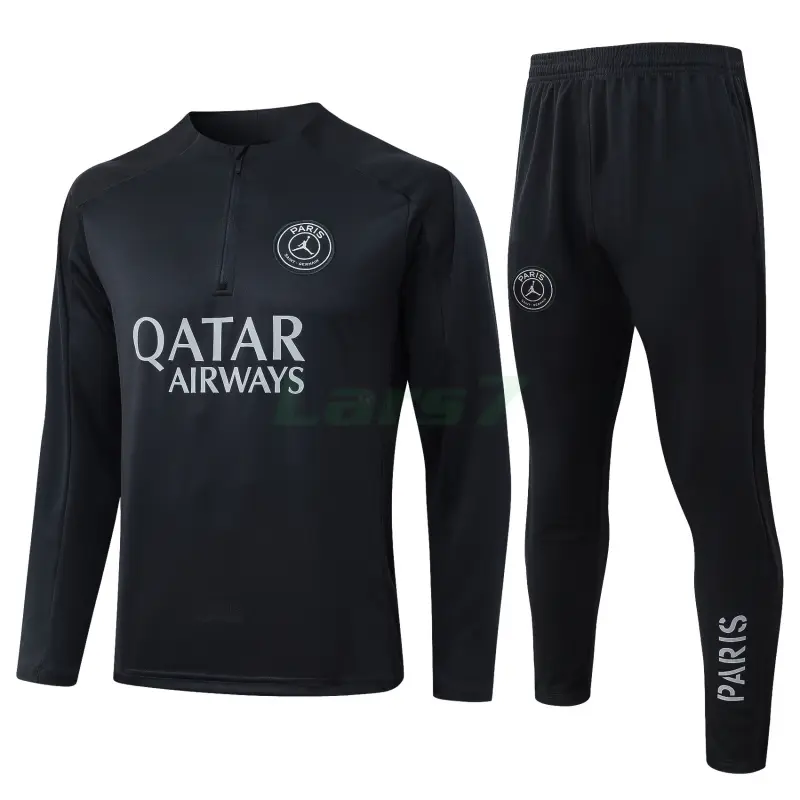 Sudadera De Entrenamiento PSG x Jordan 2025/2026 Kit Negro