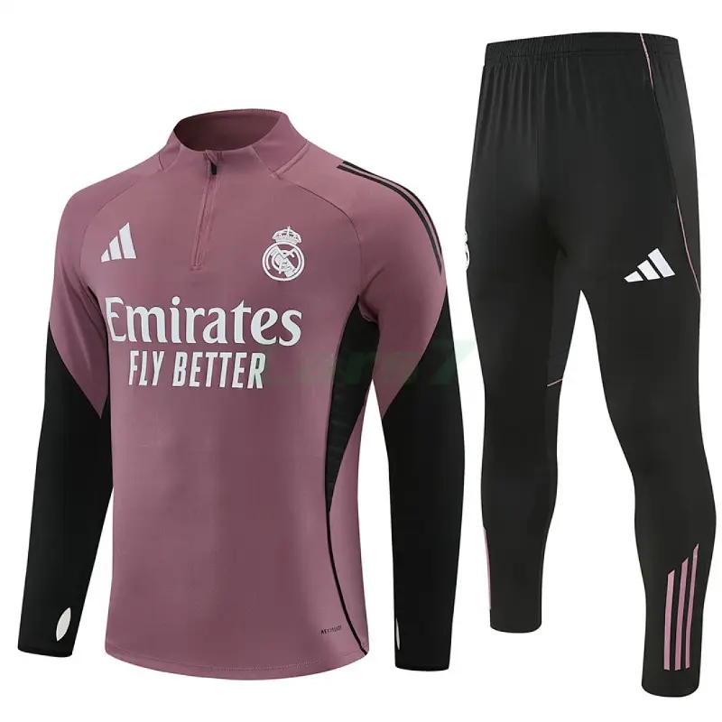 Sudadera De Entrenamiento Real Madrid 2025/2026 Kit Rosa Apagado