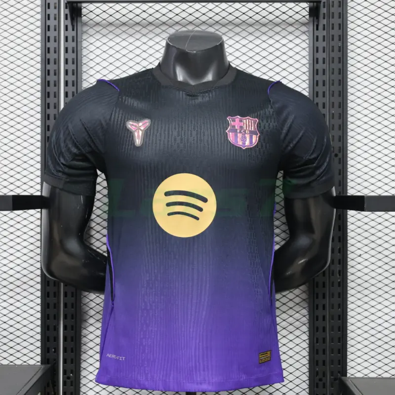 Camiseta Barcelona 2ª Equipación 2026/2027 Negro/Morado (EDICIÓN JUGADOR)	