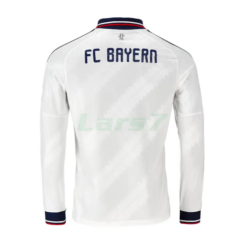 Camiseta Bayern Múnich 2ª Equipación 2026/2027 ML Blanco