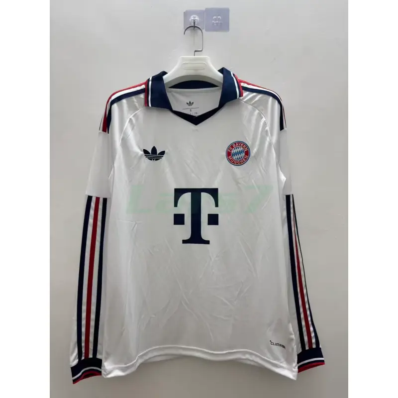 Camiseta Bayern Múnich 2ª Equipación 2026/2027 ML Blanco