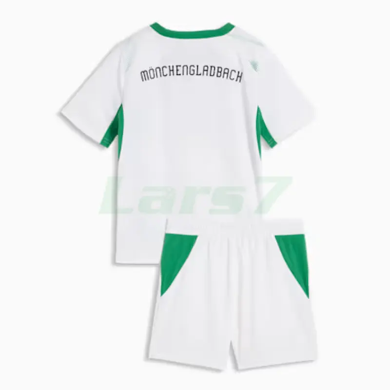 Camiseta Borussia Mönchengladbach 1ª Equipación 2026/2027 Blanco Niño Kit