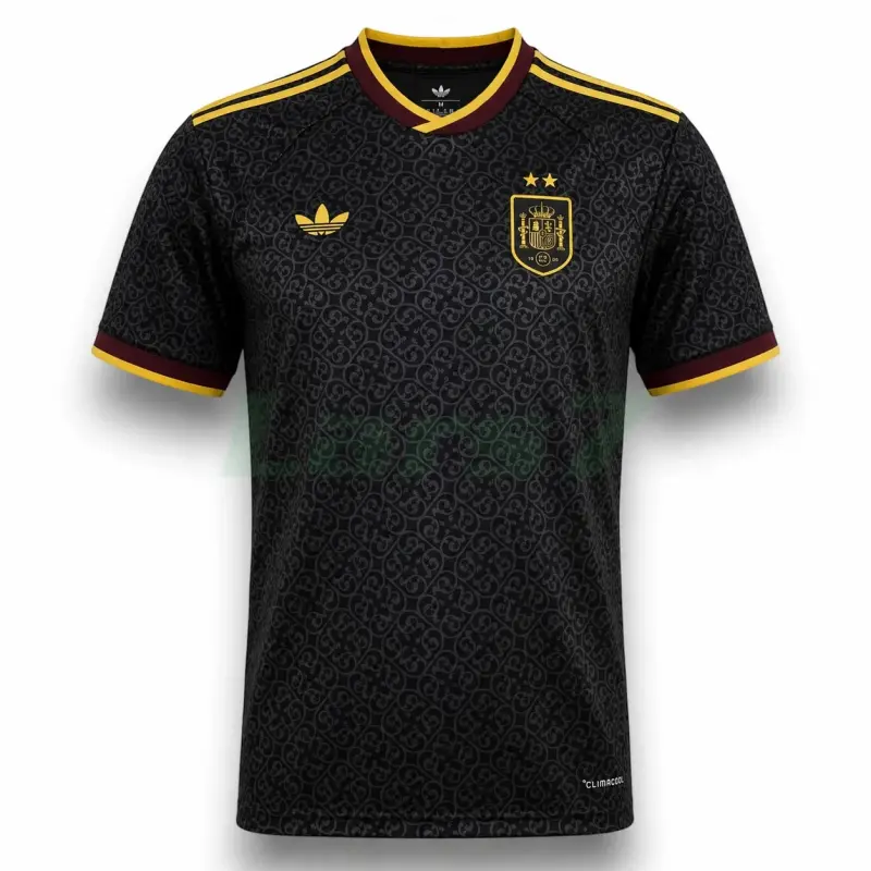 Camiseta España Mundial 2026 Edición Especial Negro 2 Estrellas