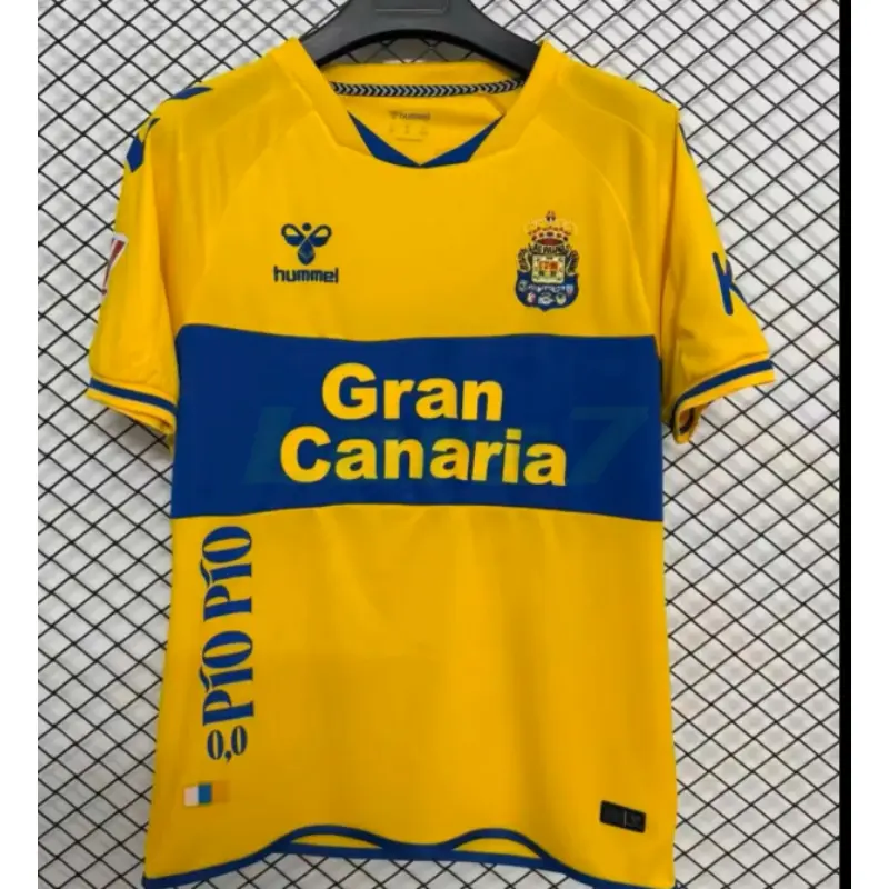 Camiseta Las Palmas 1ª Equipación 2026/2027 Amarillo con Parche La Liga