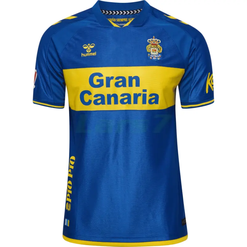 Camiseta Las Palmas 2ª Equipación 2026/2027 Azul con Parche La Liga
