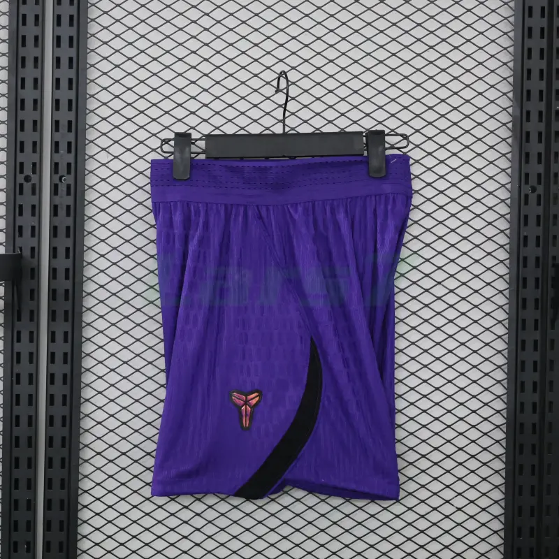 Pantalón Corto Barcelona 2ª Equipación 2026/2027 Negro/Morado (EDICIÓN JUGADOR)
