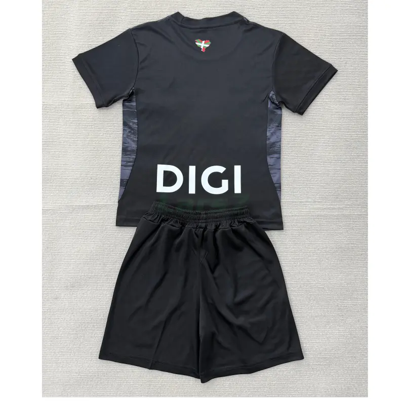 Camiseta de Portero Athletic de Bilbao 2026/2027 Negro Niño Kit