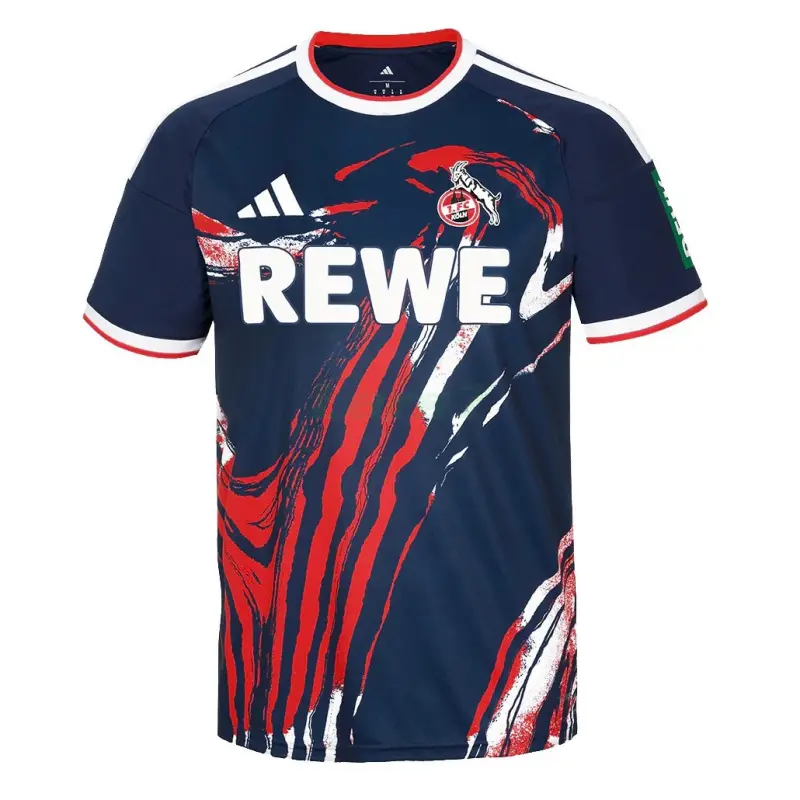 Camiseta FC Köln 3ª Equipación 2026/2027 Azul Marino/Rojo