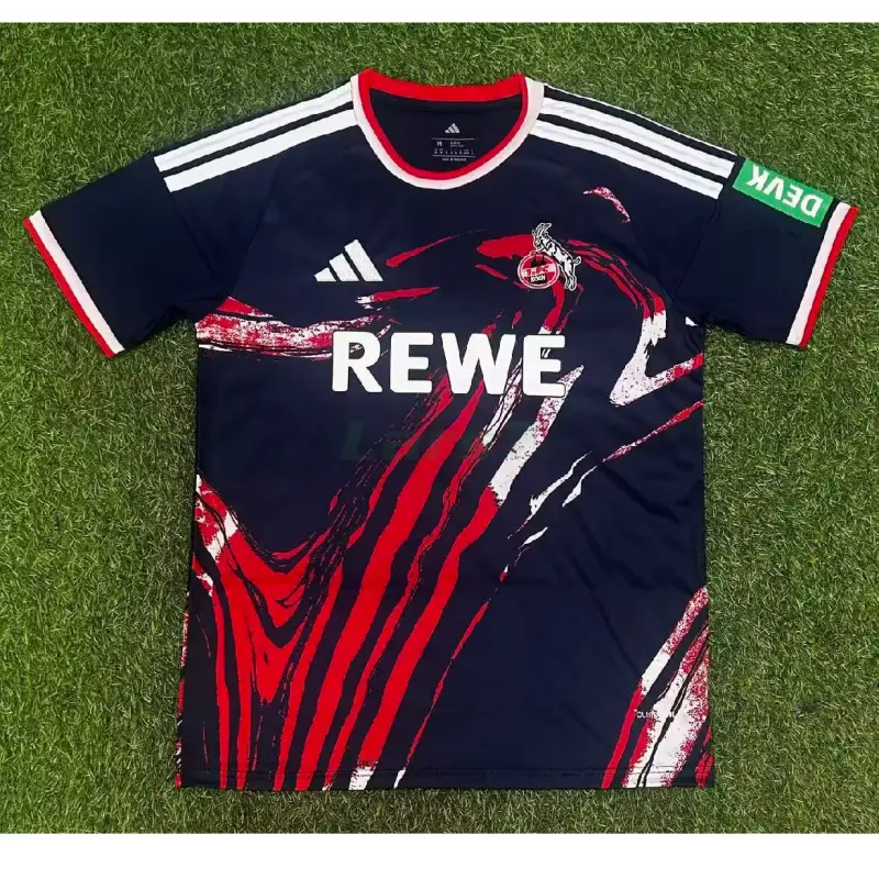Camiseta FC Köln 3ª Equipación 2026/2027 Azul Marino/Rojo