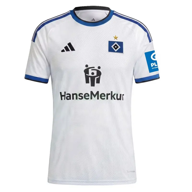 Camiseta Hamburger SV 1ª Equipación 2026/2027 Blanco con Parche Bundesliga