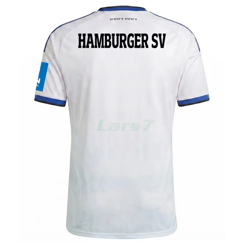 Camiseta Hamburger SV 1ª Equipación 2026/2027 Blanco con Parche Bundesliga