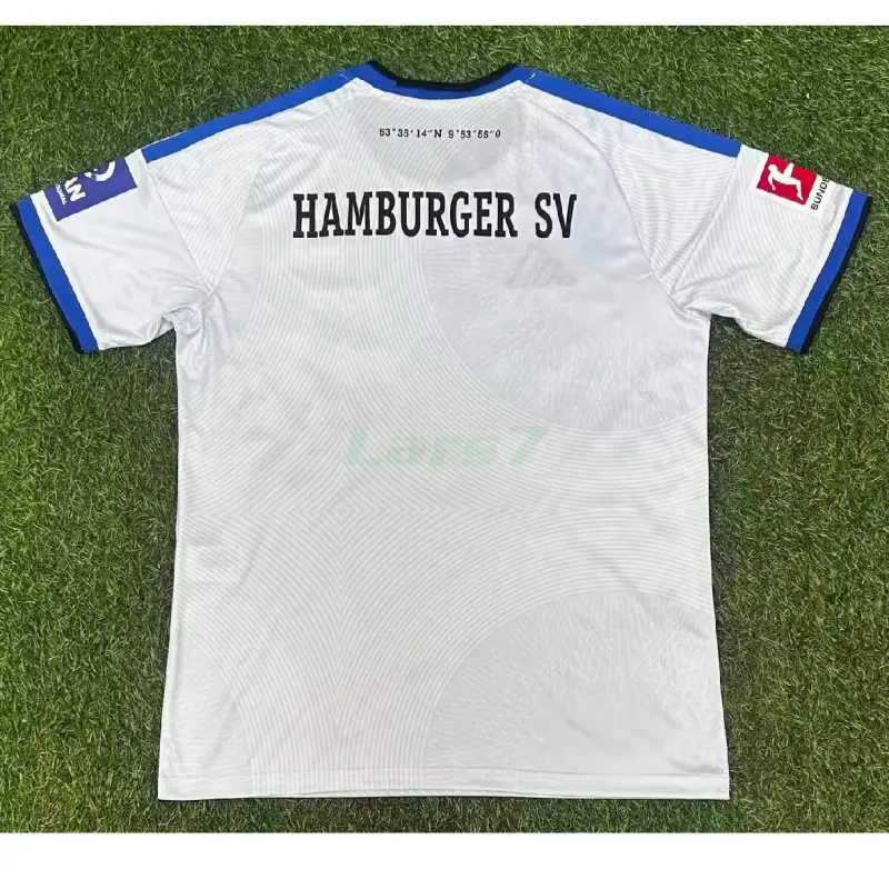 Camiseta Hamburger SV 1ª Equipación 2026/2027 Blanco con Parche Bundesliga