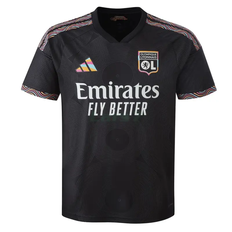 Camiseta Olympique De Lyon 3ª Equipación 2026/2027 Negro