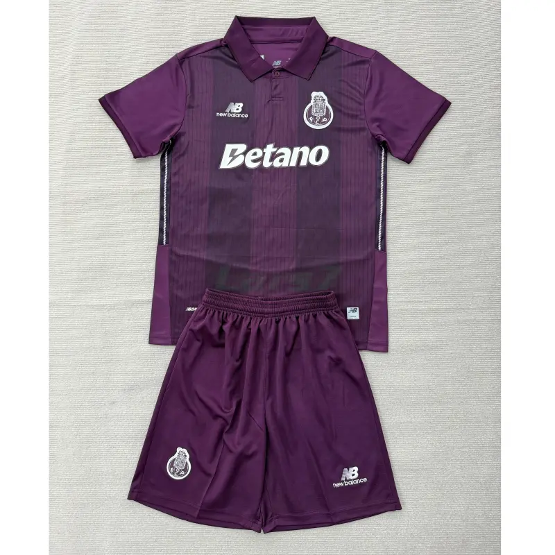 Camiseta Porto 2ª Equipación 2026/2027 Morado Oscuro Niño Kit