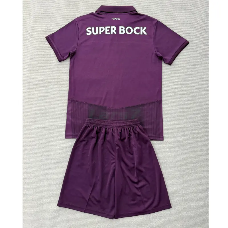 Camiseta Porto 2ª Equipación 2026/2027 Morado Oscuro Niño Kit