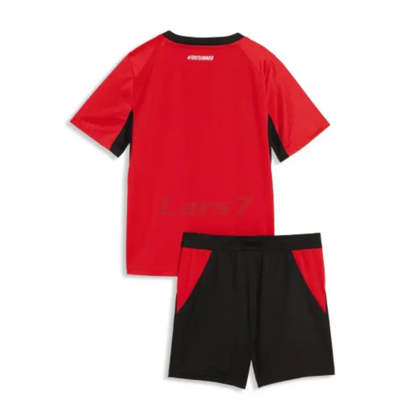 Camiseta Stade Rennais 1ª Equipación 2026/2027 Rojo Niño Kit