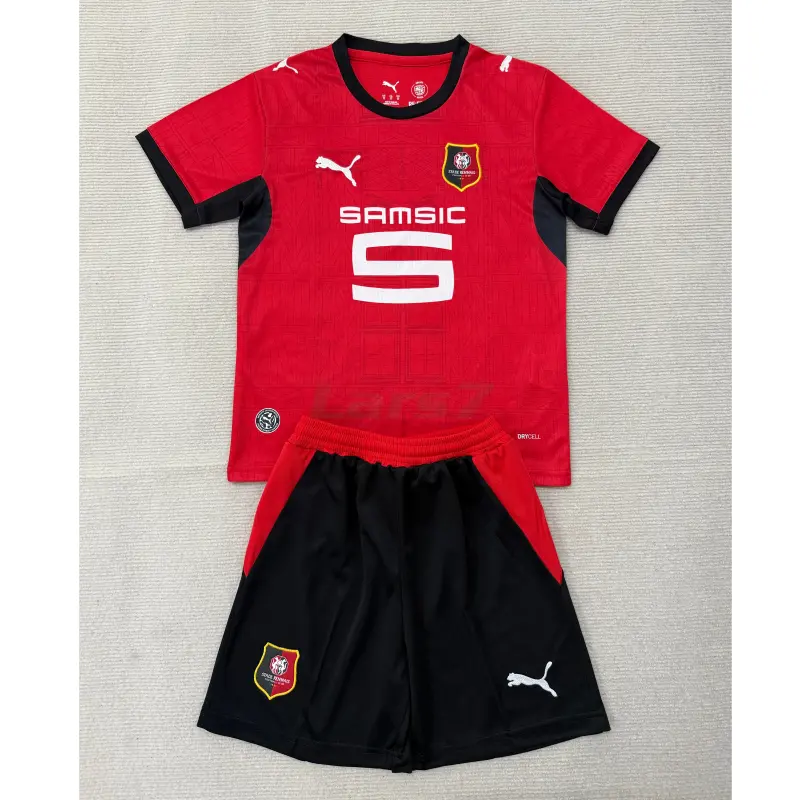 Camiseta Stade Rennais 1ª Equipación 2026/2027 Rojo Niño Kit