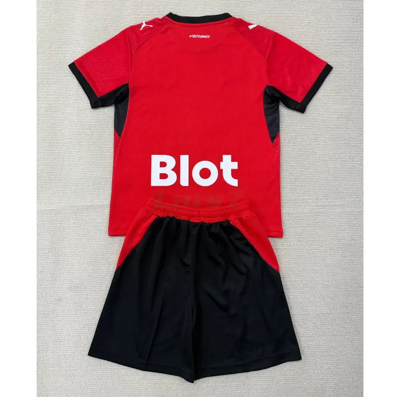 Camiseta Stade Rennais 1ª Equipación 2026/2027 Rojo Niño Kit
