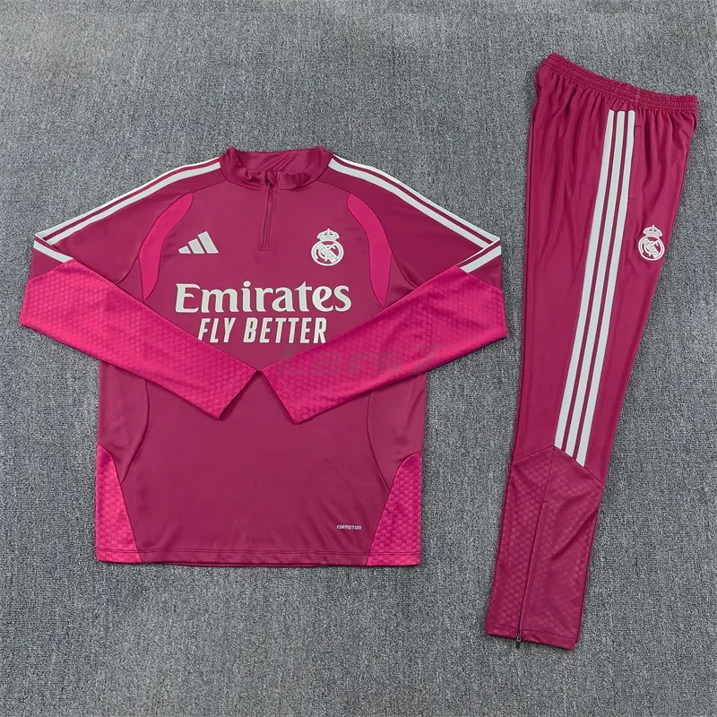 Sudadera De Entrenamiento Real Madrid 2026/2027 Rosa