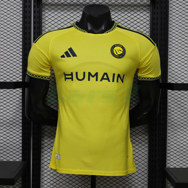 Camiseta Al Nassr 1ª Equipación 2026/2027 Amarillo (EDICIÓN JUGADOR)