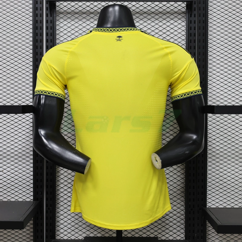 Camiseta Al Nassr 1ª Equipación 2026/2027 Amarillo (EDICIÓN JUGADOR)