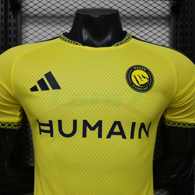 Camiseta Al Nassr 1ª Equipación 2026/2027 Amarillo (EDICIÓN JUGADOR)