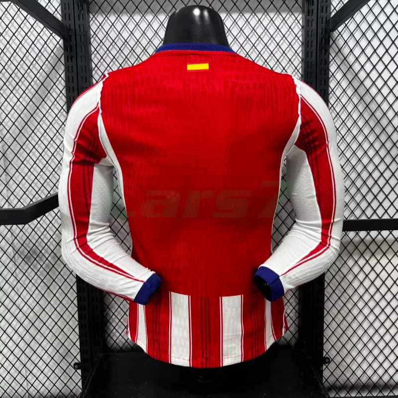 Camiseta Atlético de Madrid 1ª Equipación 2026/2027 ML Rojo/Blanco (EDICIÓN JUGADOR)