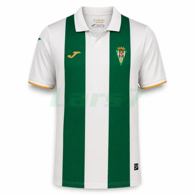 Camiseta Córdoba CF 1ª Equipación 2026/2027 Verde/Blanco