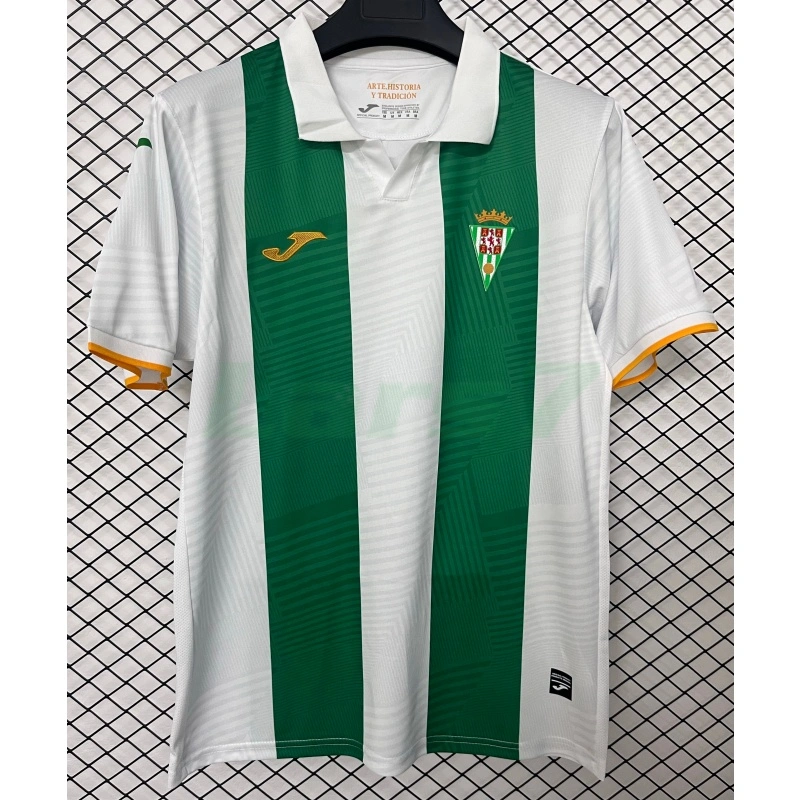 Camiseta Córdoba CF 1ª Equipación 2026/2027 Verde/Blanco