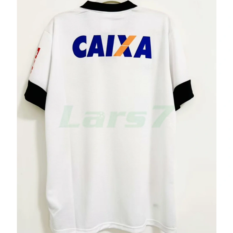 Camiseta Corinthians 1ª Equipación Retro 2013/2014 Blanco