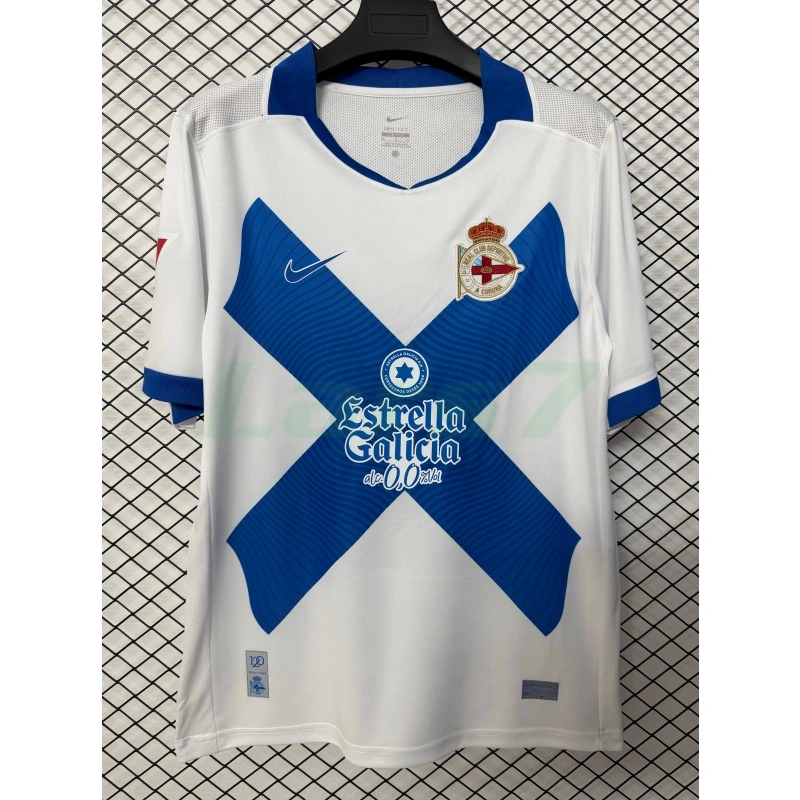 Camiseta Deportivo de La Coruña 3ª Equipación 2026/2027 Blanco con Parche La Liga