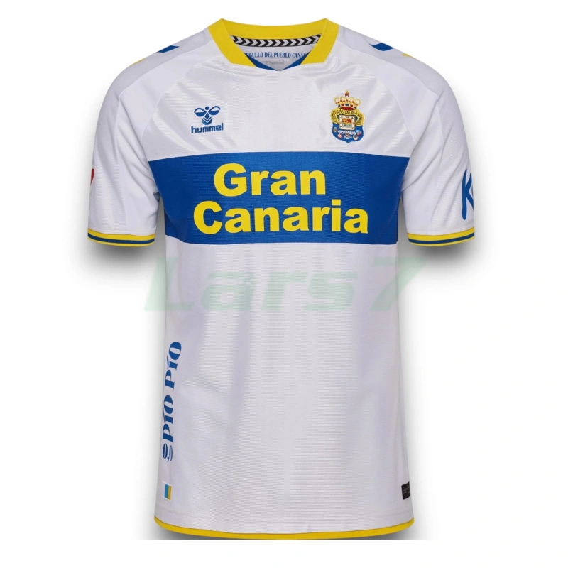 Camiseta Las Palmas 3ª Equipación 2026/2027 Blanco con Parche La Liga