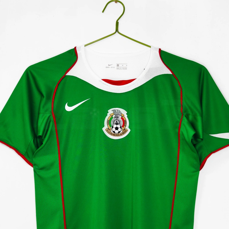 Camiseta México 1ª Equipación Retro 2004 Verde