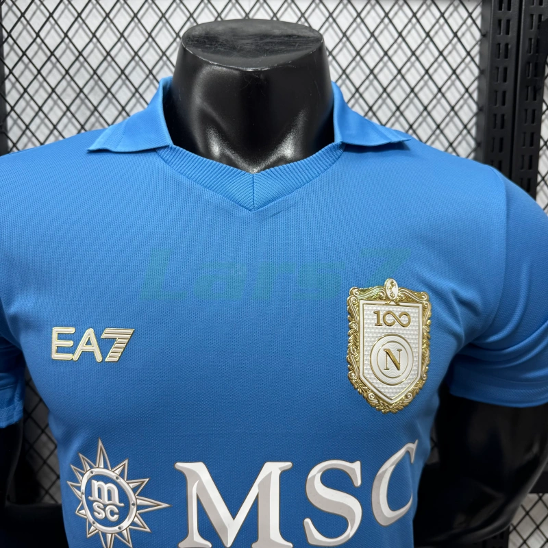 Camiseta Napoli 1ª Equipación 2026/2027 Azul (EDICIÓN JUGADOR)