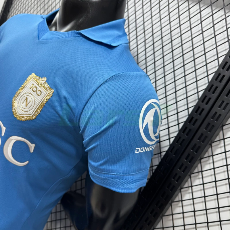 Camiseta Napoli 1ª Equipación 2026/2027 Azul (EDICIÓN JUGADOR)