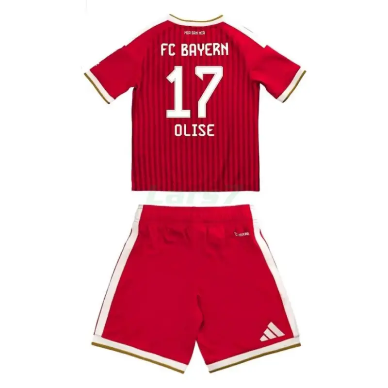Camiseta OLISE 17 Bayern Múnic 1ª Equipación 2026/2027 Rojo