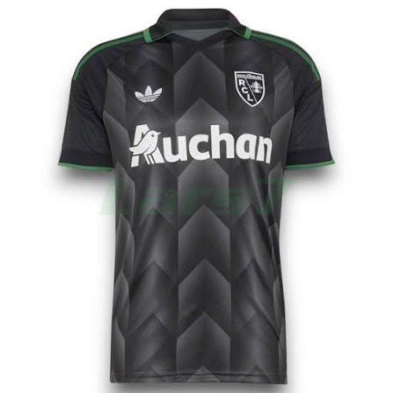Camiseta RC Lens 2ª Equipación 2026/2027 Negro/Verde