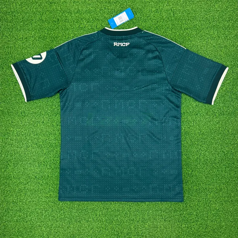 Camiseta Real Madrid 2ª Equipación 2026/2027 Verde Oscuro con Parche HP